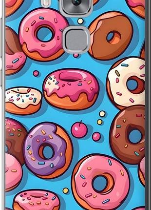 Чохол на huawei nova plus пончики
