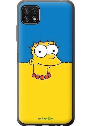Чехол на samsung galaxy a22 5g a226b мардж флаг украины самсунг а22 5г а226б