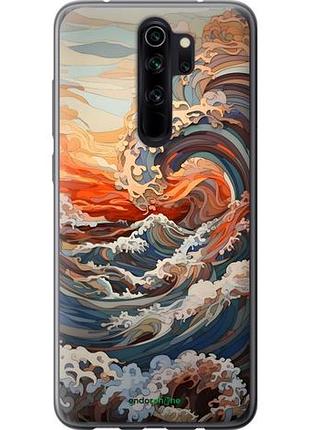 Чохол на xiaomi redmi note 8 pro арт хвилі