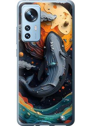 Чехол на xiaomi 12 кит в космосе сяоми 12