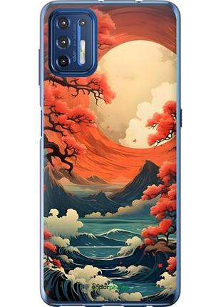 Чохол на motorola g9 plus природа японії