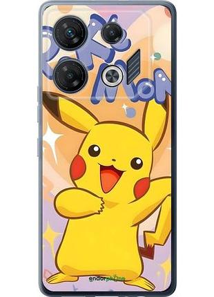 Чехол на infinix gt 10 pro пикачу