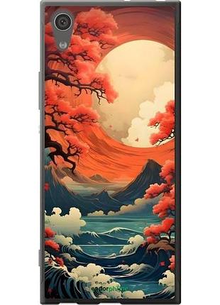 Чехол на sony xperia xa1 g3112 природа японии сони эксперия ха1 г3112