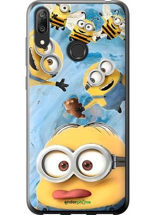 Чехол на huawei y7 2019 миньоны хуавей у7 2019