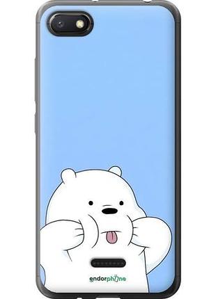 Чехол на xiaomi redmi 6a милый мишка сяоми редми 6а