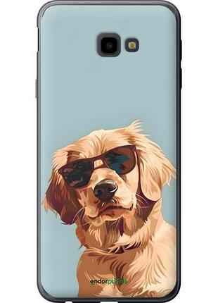 Чохол на samsung galaxy j4 plus 2018 пес в окулярах