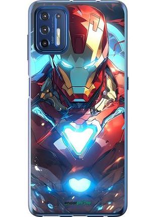 Чехол на motorola g9 plus железный человек моторола г9 плюс