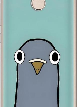 Чехол на xiaomi redmi 3x голубь сяоми редми 3x