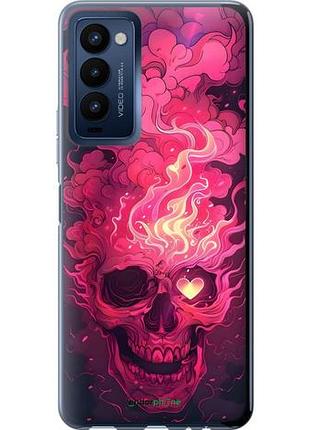 Чехол на tecno camon 18 ch6n череп арт текно камон 18 сх6n
