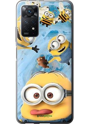 Чохол на xiaomi redmi note 11 pro міньйони