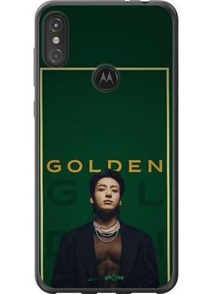 Чехол на motorola one power чонгук bts моторола ван повер