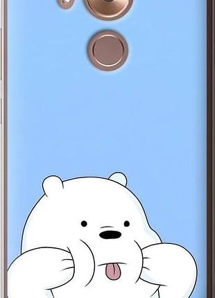 Чехол на huawei mate 8 милый мишка хуавей мейт 8