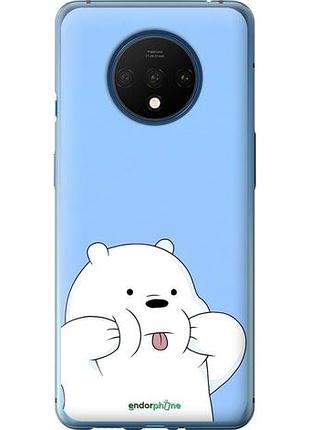 Чехол на oneplus 7t милый мишка 1+ 7т