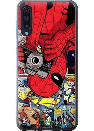 Чехол на samsung galaxy a50 2019 a505f человек паук, spiderman 2 самсунг а50 2019 а505ф 2