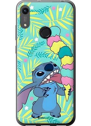 Чехол на huawei y6s стич
