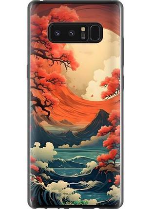 Чехол на samsung galaxy note 8 природа японии самсунг ноут 8