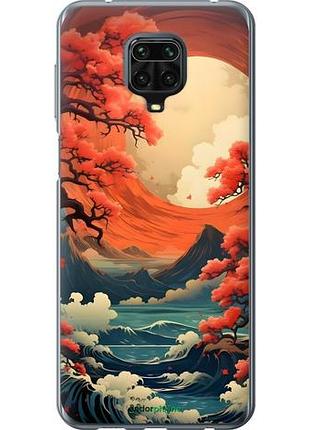 Чохол на xiaomi redmi note 9s природа японії