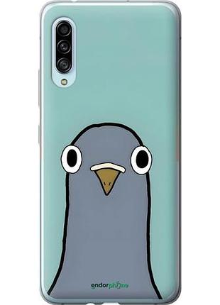 Чехол на samsung galaxy a90 5g голубь самсунг а90 5г
