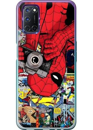 Чехол на oppo a72 человек паук, spiderman 2 оппо а72 2