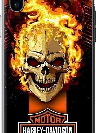 Чехол на iphone xs харлей девидсон айфон хс