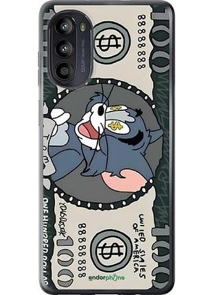 Чехол на motorola moto g52 том и джерри моторола мото г52