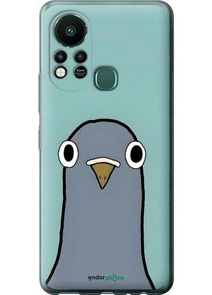 Чехол на infinix hot 11s голубь инфикс хот 11с