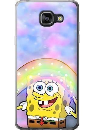 Чехол на samsung galaxy a5 (2016) a510f спанч боб, sponge bob самсунг а5 (2016) а510ф