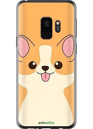 Чехол на samsung galaxy s9 милый пес самсунг с9