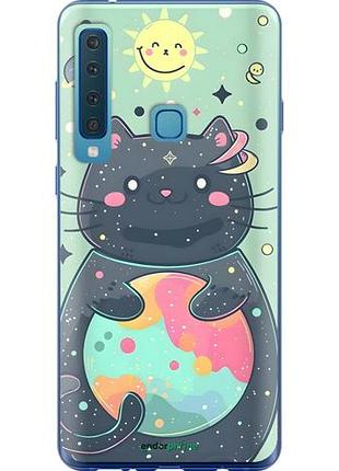 Чохол на samsung galaxy a9 (2018) милий котик
