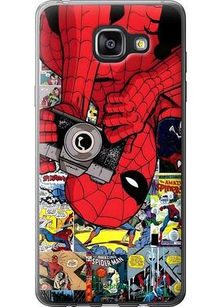 Чехол на samsung galaxy a5 (2016) a510f человек паук, spiderman 2 самсунг а5 (2016) а510ф 2