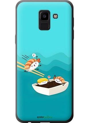 Чехол на samsung galaxy j6 2018 суши