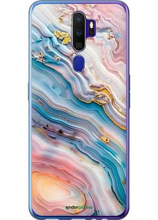 Чехол на oppo a9 2020 мрамор красивый оппо а9 2020