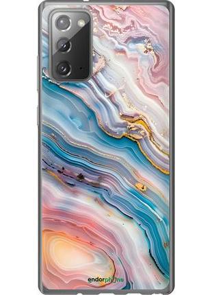 Чохол на samsung galaxy note 20 мармур красивий