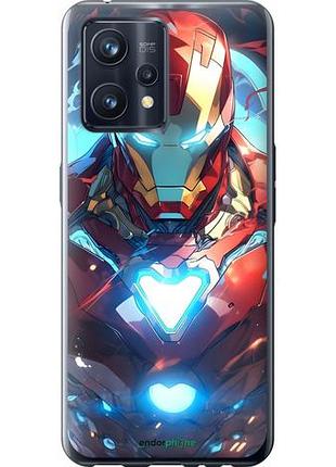 Чехол на realme 9 железный человек риалми 9
