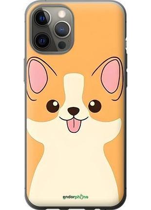 Чехол на iphone 12 pro max милый пес айфон 12 про макс