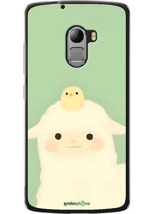 Чехол на lenovo a7010 барашек и ципленок леново а7010