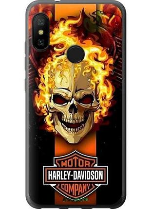 Чохол на xiaomi redmi 6 pro харлей девідсон