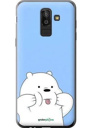 Чехол на samsung galaxy j8 2018 милый мишка самсунг й8 2018