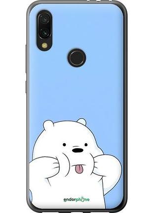 Чехол на xiaomi redmi 7 милый мишка сяоми редми 7