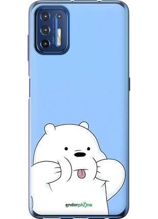Чехол на motorola g9 plus милый мишка моторола г9 плюс