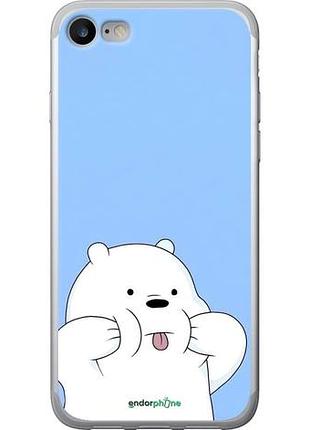 Чехол на iphone se 2020 милый мишка айфон се 2020