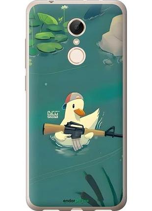 Чехол на xiaomi redmi 5 уточка с автоматом сяоми редми 5