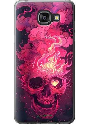 Чехол на samsung galaxy a5 (2016) a510f череп арт