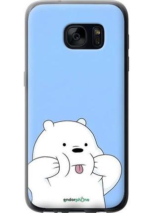 Чехол на samsung galaxy s7 g930f милый мишка самсунг с7 г930ф
