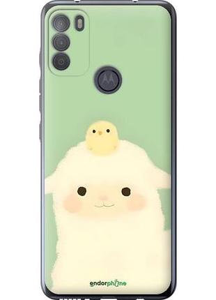 Чехол на motorola g50 барашек и ципленок моторола г50