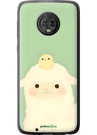 Чохол на motorola moto g6 барашок і циплівок