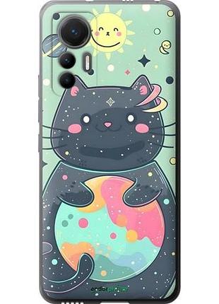 Чехол на xiaomi 12 lite милый котик сяоми 12 лайт