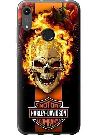 Чехол на huawei honor 8a харлей девидсон хуавей хонор 8а