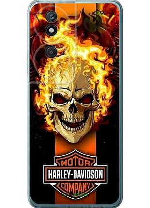 Чехол на huawei honor play 50 plus харлей девидсон хуавей хонор плей 50 плюс