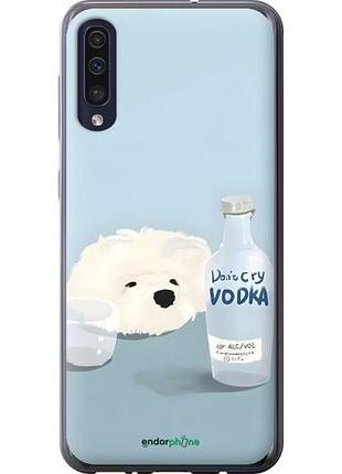 Чехол на samsung galaxy a50 2019 a505f пес водка самсунг а50 2019 а505ф